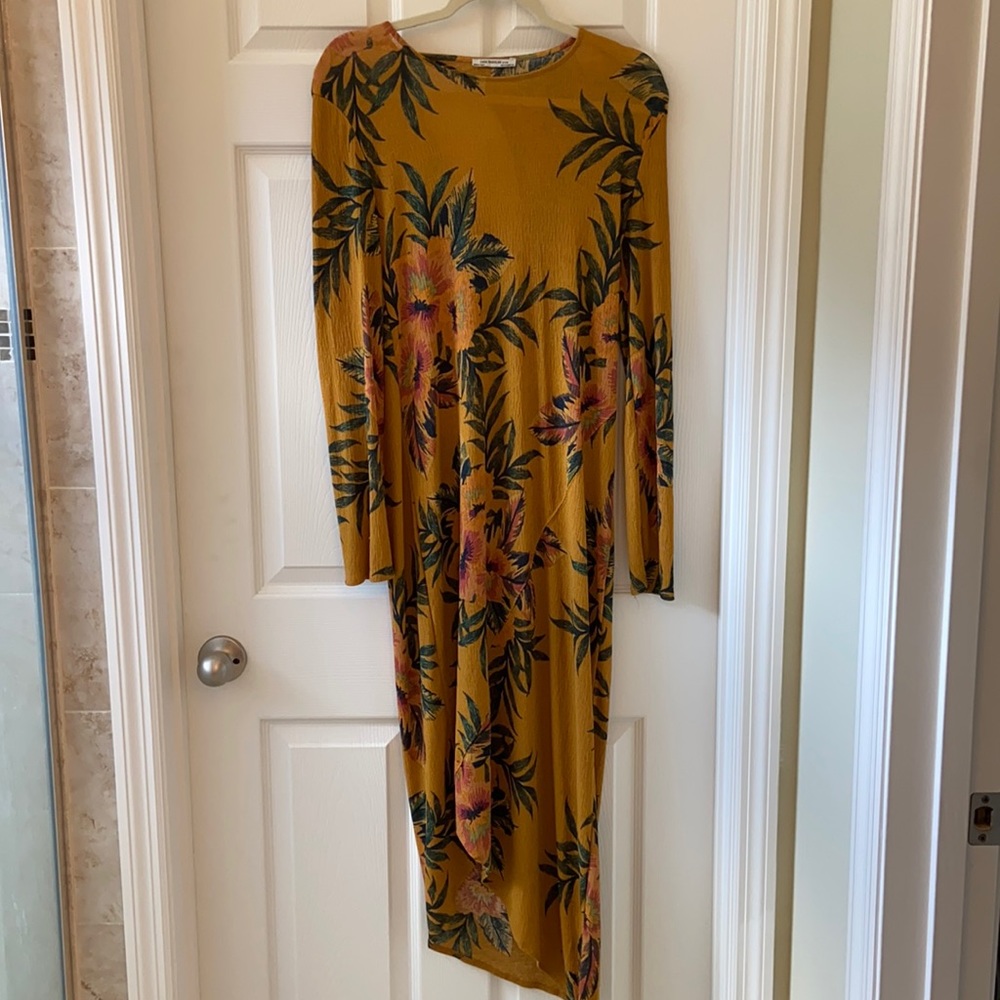 Floral midi dress
